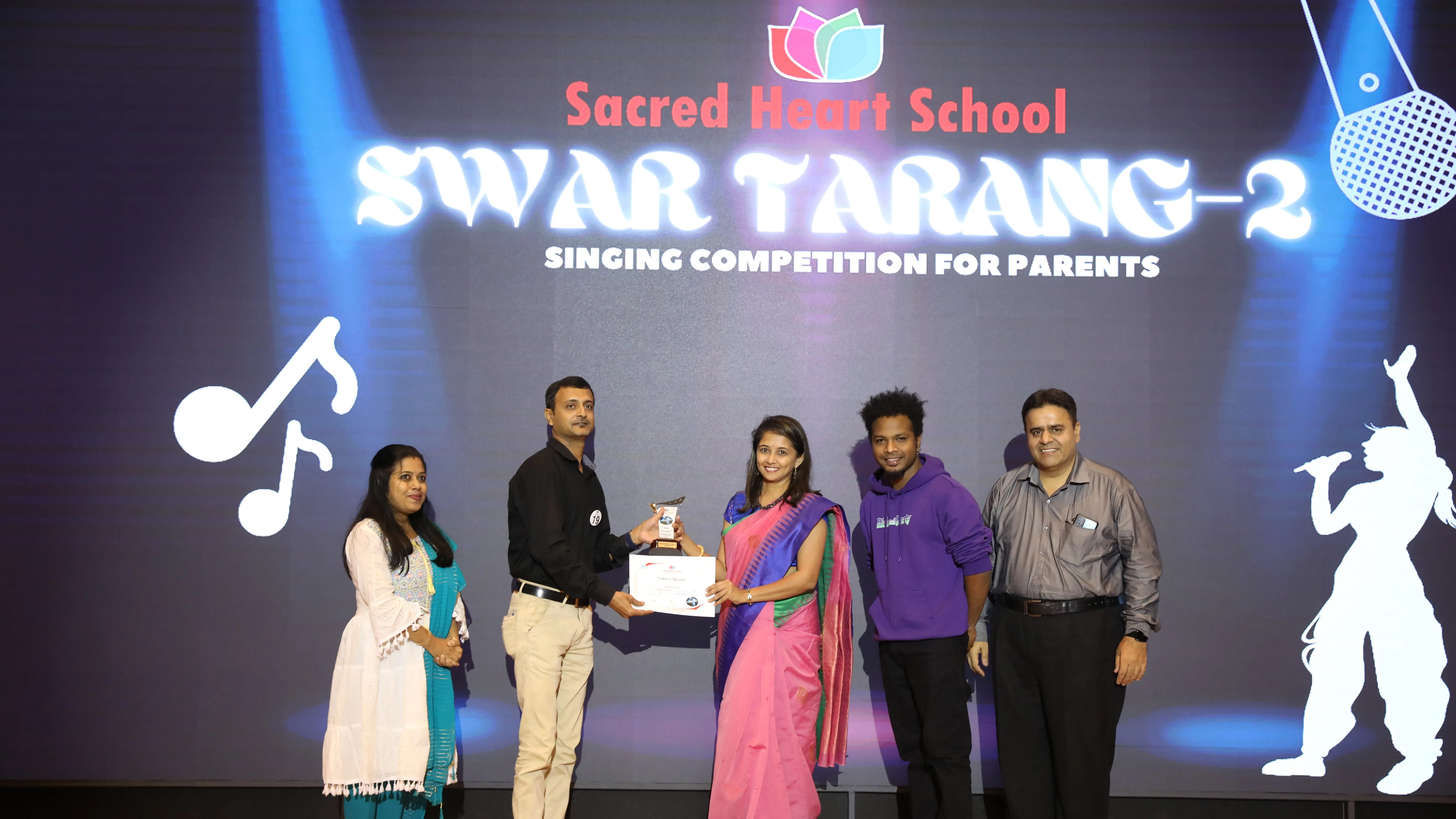 Singing Competition - Students showcasing their musical talents